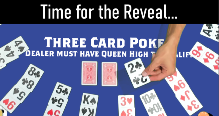 Three-Card Poker Reveal